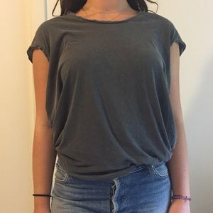 Splendid Dark Grey/Blue Loose Tank